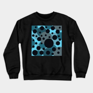 retro polka dot pop art Crewneck Sweatshirt